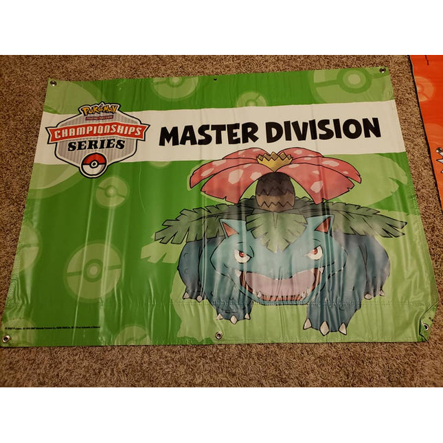 Venusaur - Pokemon Championship Series - Wide Master Division Tarp Banner - 36"x48"