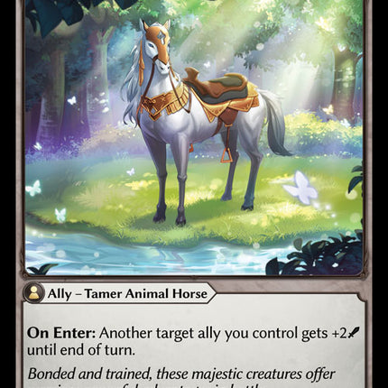 Trusty Steed - DOA 1st EN-114 - Common - Near Mint - Non-Foil - Grand Archive TCG