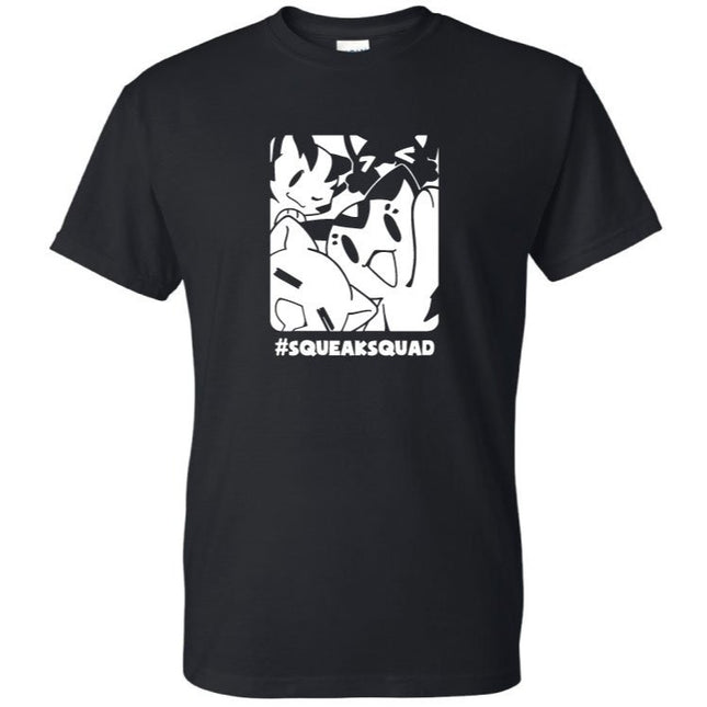 PREORDER - Squeak Squad Limited Edition Short Sleeve T-Shirt - Black