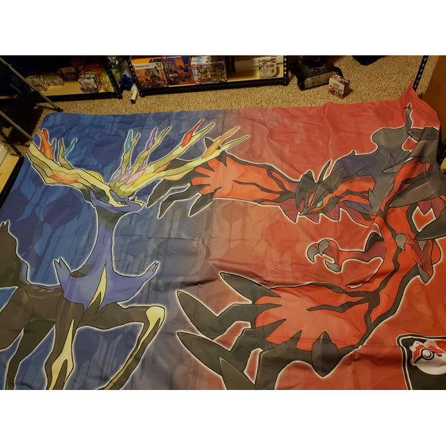 Xerneas & Yveltal - Play! Pokemon - Event Fabric Banner - 92"x120"