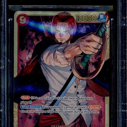 Shanks - OP01-120 - BGS 10 Black Label - Secret Rare - Romance Dawn - One Piece - 09927