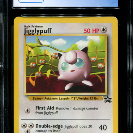 Jigglypuff - 7 - CGC 9 - Black Star Promo - First Movie Soundtrack - Pokemon - 54095