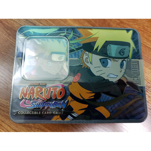 Naruto Chibi Tin - Set 19 & 20 - 4 Booster Packs (2 Path of Pain, 2 Tales of the Gallant Sage) - Naruto CCG Card Game - Sealed