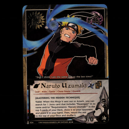 Naruto Uzumaki - 524 - NM - Foil - Promo - Naruto CCG - E1-84