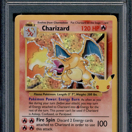 Charizard - 4/102 - PSA 10 - Holo - Celebrations - Pokemon - 76459