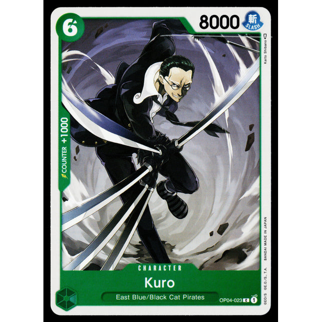 Kuro - OP04-023 - NM - Common - English OP04 - One Piece TCG