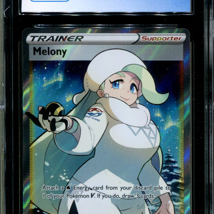 Melony - 195/198 - CGC 9 - Chilling Reign - Full Art - Pokemon - 91301