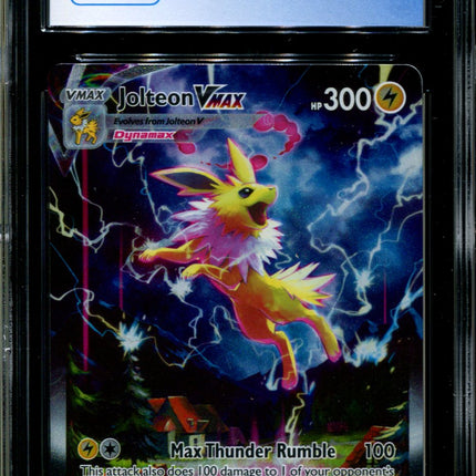 Jolteon VMAX - SWSH184 - CGC 9 - Black Star Promos - Alternate Art - Pokemon - 92352