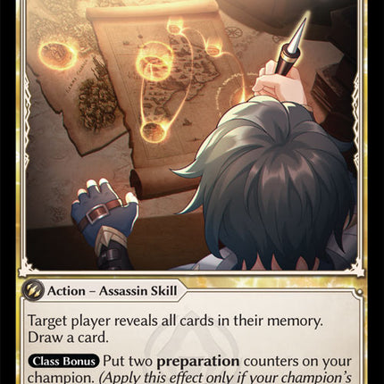 Uncover the Plot - DOA Alter EN-265 - Rare - Near Mint - Foil - Grand Archive TCG