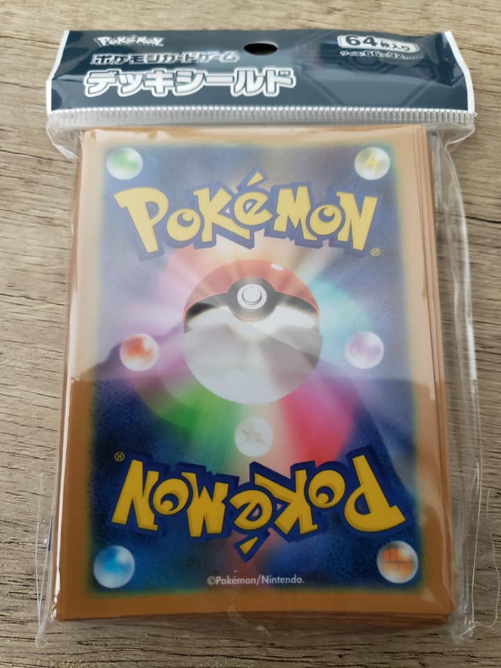 Pokemon Trading Card Game - Japanese Card Back - Set of 60 Sleeves