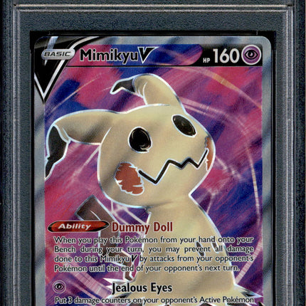 Mimikyu V - 148/163 - PSA 9 - Full Art - Battle Styles - Pokemon - 30214