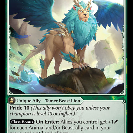 Vertus, Gaia's Roar - DOA Alter EN-275 - x1 - Rare - Near Mint - Non-Foil - Grand Archive TCG