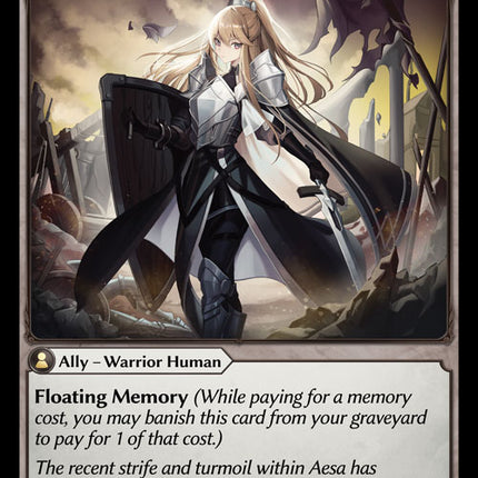 Veteran Soldier - DOA 1st EN-115 - Common - Near Mint - Foil - Grand Archive TCG
