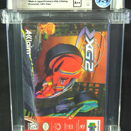 Extreme-G XG2 - N64 - WATA 9.4 - A++ - Nintendo - Brand New Sealed