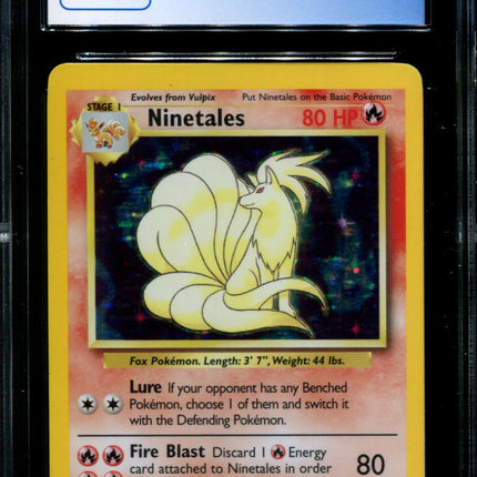 Ninetales - 12/102 - CGC 6.5 - Holo - Base Set - Pokemon - 35174