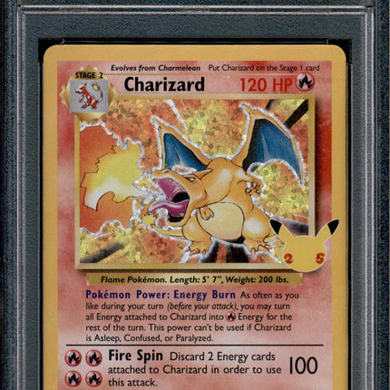 Charizard - 4/102 - PSA 9 - Holo - Celebrations - Pokemon - 76454