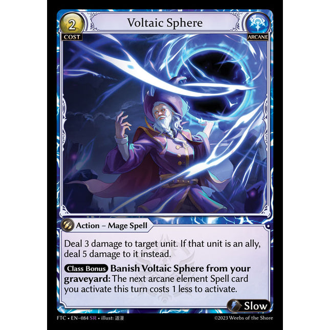 Voltaic Sphere - FTC EN-084 - x1 - SR - NM - Foil - Grand Archive TCG