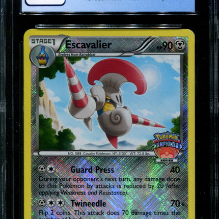 Escavalier - 80/101 - CGC 8.5 - Noble Victories - Cross. Holo Natl. Champs. - Pokemon - 48162