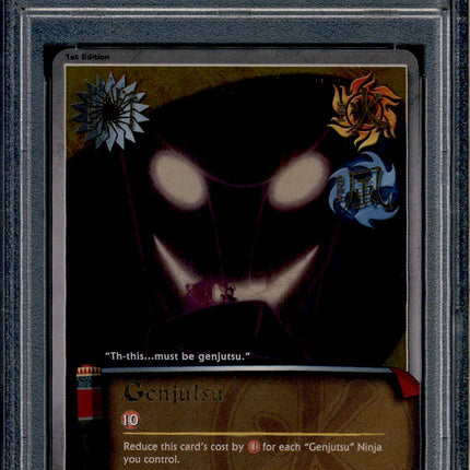 Genjutsu - 929 - PSA 10 - 1st Edition SR - S25 - Naruto CCG - 96267