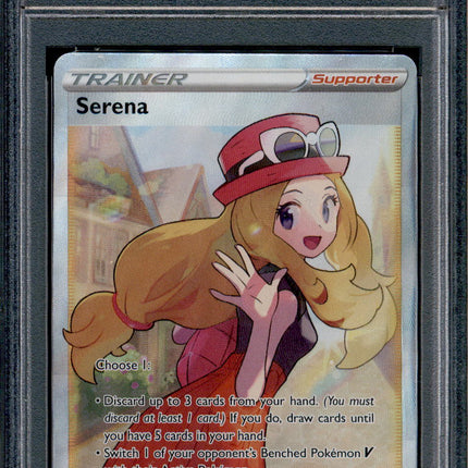 Serena - 193/195 - PSA 10 - Full Art - Silver Tempest - Pokemon - 61960