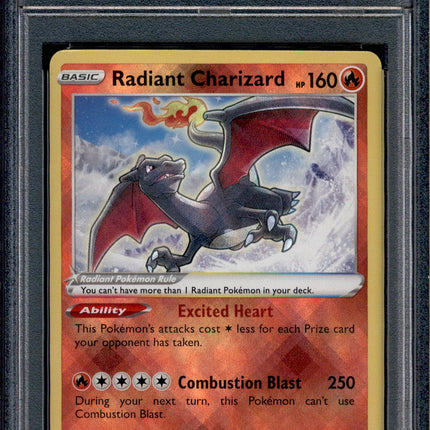Radiant Charizard - 020/159 - PSA 9 - Holo - Crown Zenith - Pokemon - 73402