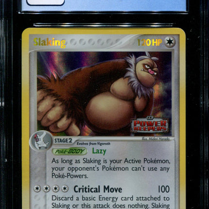 Slaking - 13/108 - CGC 8.5 - EX Power Keepers - Reverse Holo - Pokemon - 48013