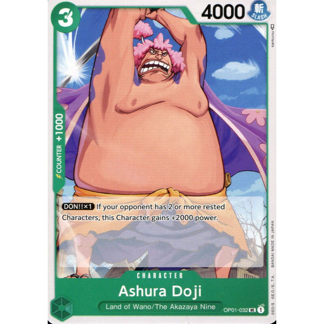 Ashura Douji - OP01-032 - Uncommon - English - One Piece TCG OP-01