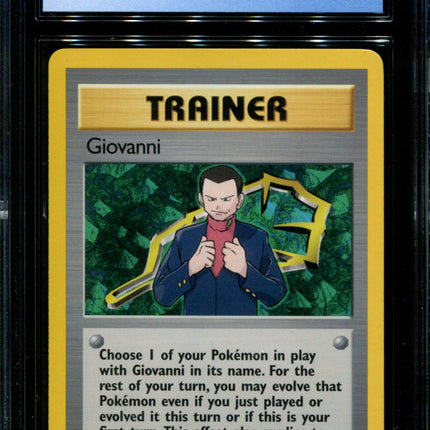 Giovanni - 104/132 - CGC 9 Mint - Gym Challenge - Pokemon - 37299
