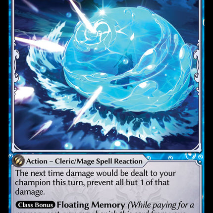 Water Barrier - DOA 1st EN-197 - Uncommon - Near Mint - Foil - Grand Archive TCG