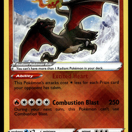 Radiant Charizard - 020/159 - NM - Ultra Rare - Crown Zenith - Pokemon - A7-69