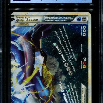 Palkia & Dialga Legend Bottom - 102/102 - CGC 9 - Ultra Rare - Triumphant - Pokemon - 68409