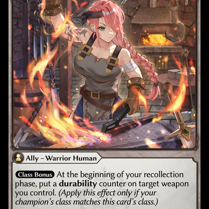 Weaponsmith - DOA 1st EN-116 - Common - Near Mint - Foil - Grand Archive TCG