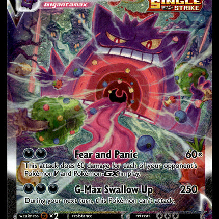 Gengar Vmax - 271/264 - NM - Alt Art - Fusion Strike - Pokemon - C2-2