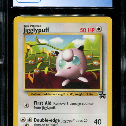 Jigglypuff - 7 - CGC 9.5 - Black Star Promo - First Movie Soundtrack - Pokemon - 54105