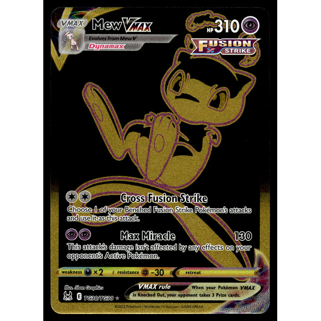 Mew Vmax - TG30/TG30 - NM - Secret Rare - Lost Origin - Pokemon - A7-5
