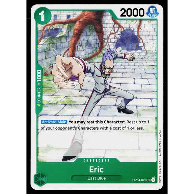 Eric - OP04-022 - NM - Uncommon - English OP04 - One Piece TCG