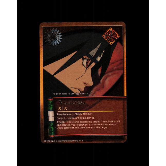 Amaterasu - 178 - NM - 1st Edition - Foil - Naruto CCG - D4-267