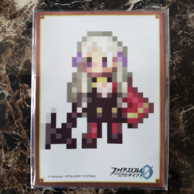 Edelgard Chibi Pixel Sleeves - Fire Emblem Cipher - 5x Buy a box Sleeves - New