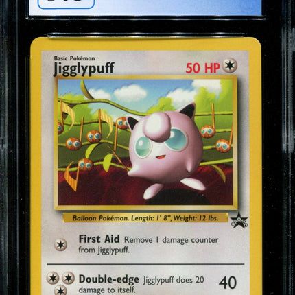 Jigglypuff - 7 - CGC 9.5 - Black Star Promo - First Movie Soundtrack - Pokemon - 54086