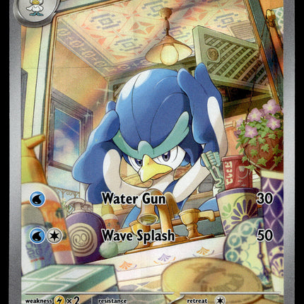 Quaxwell - 207/193 - NM - Art Rare - Paldea Evolved - Pokemon - A8-43