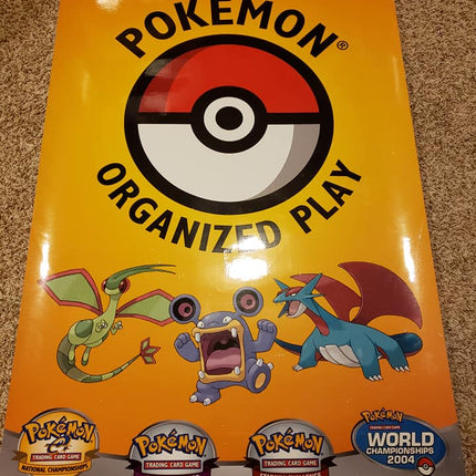Flygon - Pokemon Organized Play - Tall Laminated Banner - 36"x61"