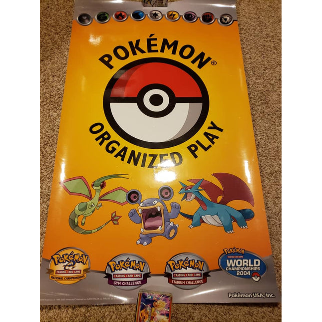 Flygon - Pokemon Organized Play - Tall Laminated Banner - 36"x61"