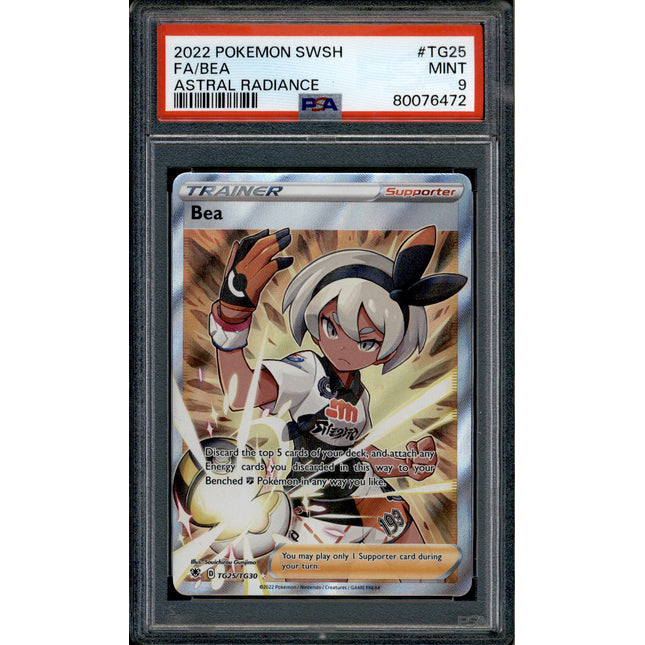 Bea - TG25/TG30 - PSA 9 - Full Art - Astral Radiance - Pokemon - 76472