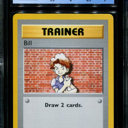 Bill - 91/102 - CGC 8.5 - 1st Edition - Base Set - Pokemon - 38092