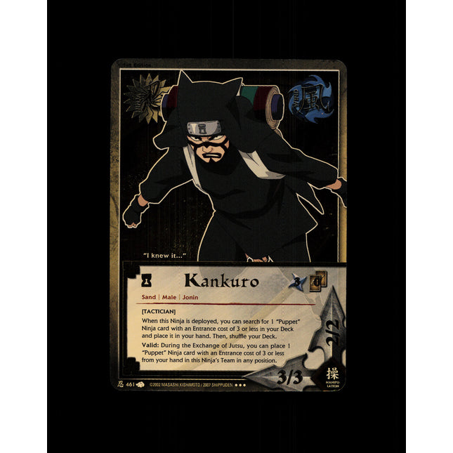 Kankuro - 461 - NM - 1st Edition - Foil - Naruto CCG - D4-153