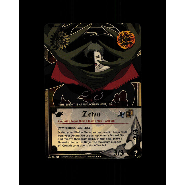 Zetsu - 482 - NM - 1st Edition - Foil - Naruto CCG - D4-152