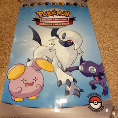 Absol - Pokemon Stadium Challenge - Tall Laminated Banner - 36"x61"