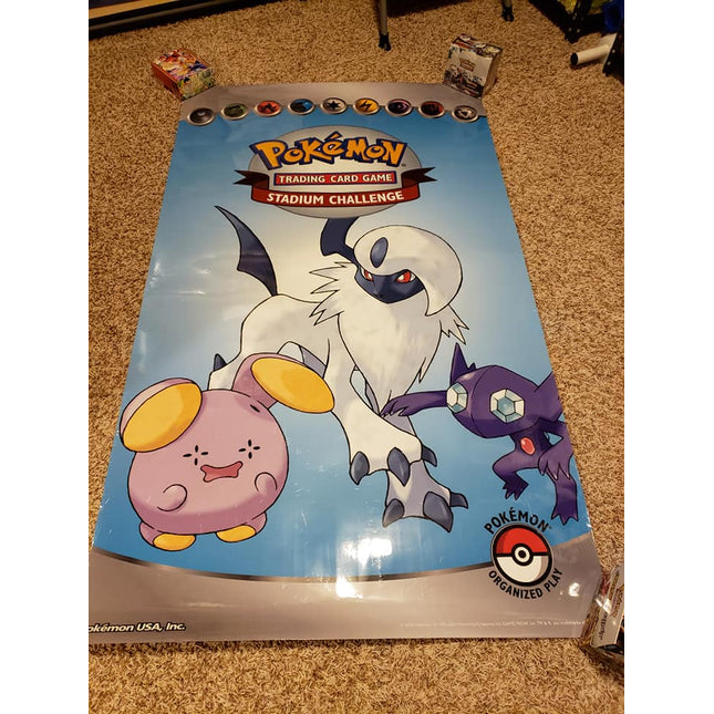 Absol - Pokemon Stadium Challenge - Tall Laminated Banner - 36"x61"