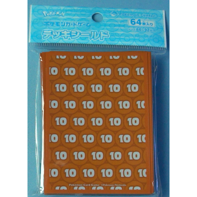 10 Damage Counter Sleeves - Set of 64 Sleeves - Japanese - Pokemon Center