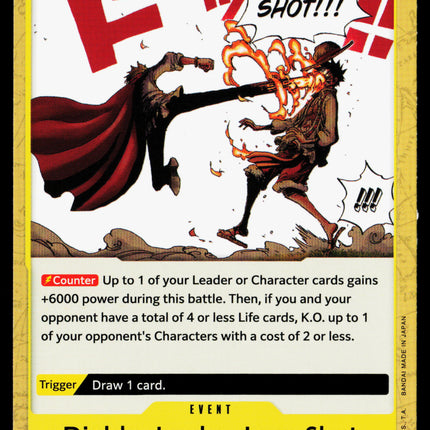 Diable Jambe Joue Shot - OP04-116 - NM - Uncommon - English OP04 - One Piece TCG